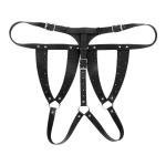 Punk Style PU Leather BDSM Bra Harness
