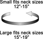 Rhinestone Leather BDSM Choker Collar