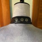 Goth Punk Faux Leather Bodycon Dress