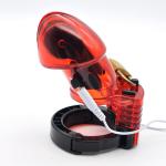 Red Electro BDSM Chastity Device with E-stim