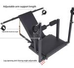 Adjustable Obedience Bench with Cuffs