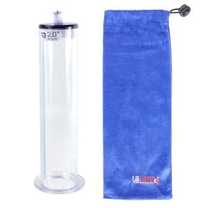 LeLuv Wide Flange Cylinder for Penis Vacuum Pump