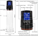 Digital Rechargeable Vacuum Penis Pump for Growth
