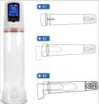 Digital Rechargeable Vacuum Penis Pump for Growth