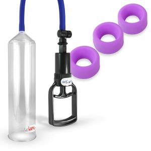 LeLuv EasyOp Tgrip Penis Pump with Sleeves