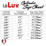 LeLuv EasyOp Tgrip Penis Pump with Sleeves