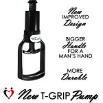 LeLuv EasyOp Tgrip Penis Pump with Sleeves