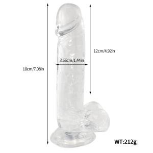 Realistic 6/7 Inch Big Suction Cup Dildo