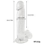 Realistic 6/7 Inch Big Suction Cup Dildo