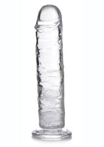 Clear C-Thru Slim Realistic Dong