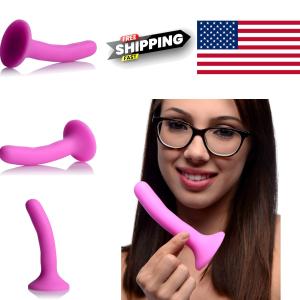 Pink Silicone Dildo 5 Inch - Body Safe Design
