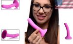 Pink Silicone Dildo 5 Inch - Body Safe Design