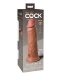 Dual Density 8" Silicone Cock - King Cock Elite