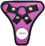 Adjustable Leather Double Hole Pegging Harness