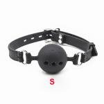Breathable Silicone Open Mouth Ball Gag Restraint