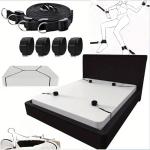 Couples Bed Restraint Bondage Set with Cuffs