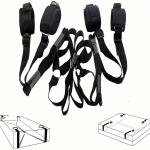 Couples Bed Restraint Bondage Set with Cuffs