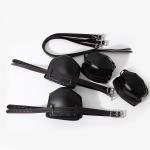 Leather Dog Crawl Restraint Set with Belt