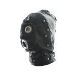 Lockable PU Leather Bondage Hood and Limb Restraint