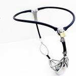 Adjustable Stainless Steel Chastity Belt for Couples