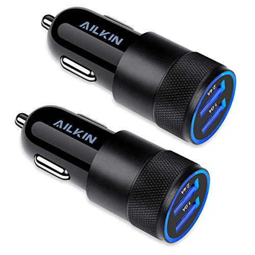 Car Charger, [2Pack/3.4a] Fast Charge Dual Port USB Cargador Carro Lighter Adapter for iPhone 14 13 12 11 Pro Max X XR XS 8 Plus 6s, iPad, Samsung Galaxy S22 S21 S10 Plus S7 j7 S10e S9 Note 8, LG, GPS by Shenzhen Chuangqingchun Technology co. ltd