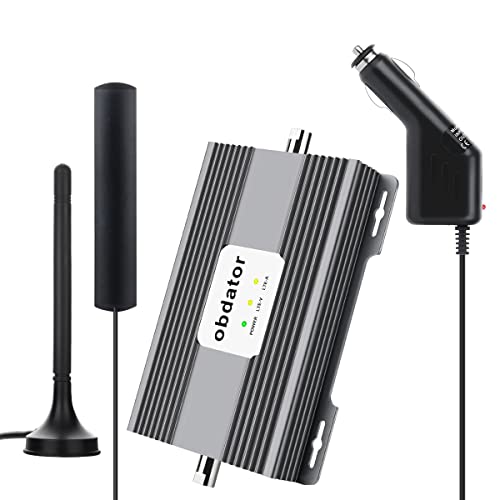 Verizon Cell Phone Signal Booster for RV Car Truck Vehicle RV Cell Phone Booster Car T Mobile AT&T Signal Booster RV Verizon Cell Signal Booster for RV Cell Booster 4G 5G Band 13/12/17 Voice+Data by obdator