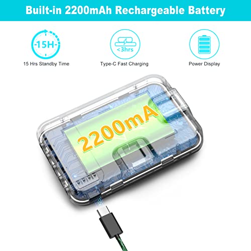 ANAUTIN Selfie Light, 60 LED 2200mAh Rechargeable Cell Phone Fill Light 7 Modes, 10-Level Brightness, Portable Clip on Light for Phone/Tablet/Laptop, Zoom Call Vlog Makeup TikTok Video Fill Light by Anautin