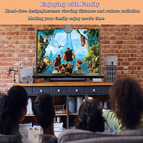 16" Screen Magnifier for Cell Phone - 3D HD Magnifying Projector Screen Enlarger Expanders for Movies, Videos and Gaming â Foldable Phone Stand with Screen AmplifierâCompatible with All Smartphones from Firjuty