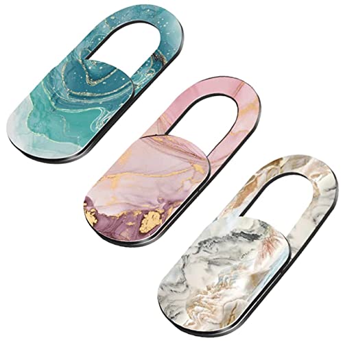 Laptop Camera Cover Slide Cute, Ultra-Thin Webcam Cover [3 PCS] MacBook Air/Pro Web Camera Cover Slide for MAC iMac, PC, iPad, Video Front, iPhone Mini Camera Lens Privacy Cover Protect Your Security by Mex