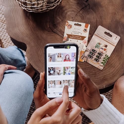 MESMOS Laptop Camera Cover Slide Cute, Laptop Accessories, Webcam Cover Slide, Phone & Computer Camera Cover Slide, Web Cam Privacy Cover, Camera Blocker. Fits MacBook Pro & Air, iPhone iPad iMac Echo by MESMOS