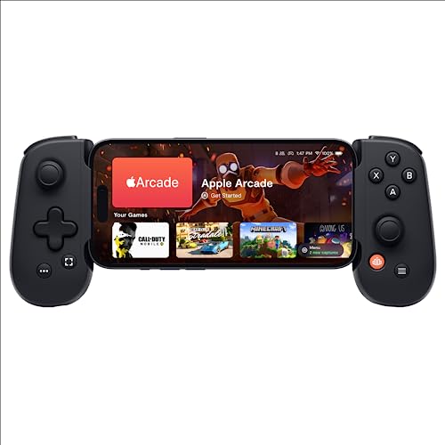 Backbone One Mobile Gaming Controller for iPhone - Turn Your iPhone into a Gaming Console - Play Xbox, Playstation, Steam, Fortnite, COD, Genshin & More [1 Month Xbox Game Pass Ultimate Included] from Backbone