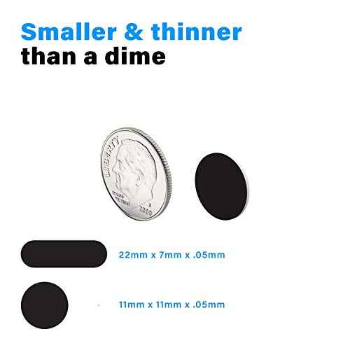 Eyebloc Nanobloc Universal Webcam Covers - Privacy Protection Accessory, No Residue Application, Safe Screen Closure - Dots and Bars, 7 Pieces - Black by Eyebloc