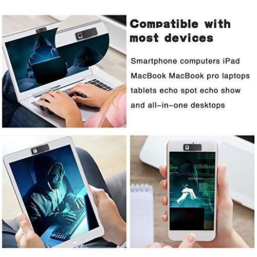 DATD Webcam Cover, Laptop Camera Cover Slide Ultra Thin for Computer, MacBook Pro, MacBook Air, iPad, iMac, iPhone, Protect Webcam Privacy(3 Pack) from zhengchuan