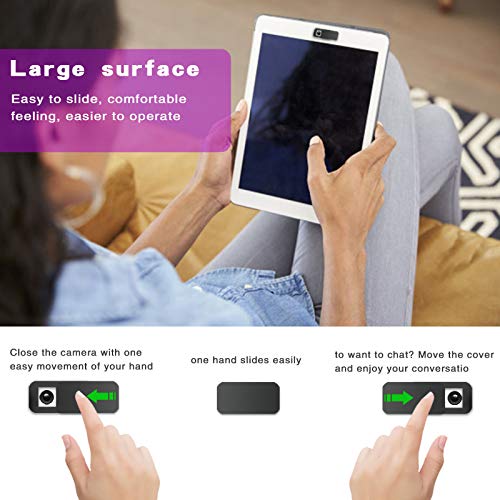 DATD Webcam Cover, Laptop Camera Cover Slide Ultra Thin for Computer, MacBook Pro, MacBook Air, iPad, iMac, iPhone, Protect Webcam Privacy(3 Pack) from zhengchuan