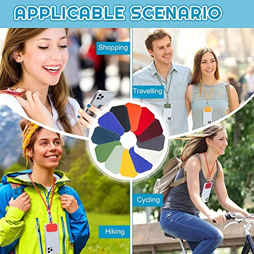 HOTEMIA Cell Phone Lanyard,Crossbody Phone Lanyard with Adjustable Nylon Neck Strap,Compatible with Most Cell Phones (Black 1 PACK) by HOTEMIA