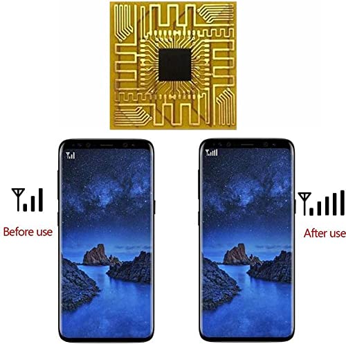 Cell Phone Signal Enhancement Stickers, Cell Phone Signal Booster, Antenna Signal Booster Amplifier, Booster Your Signal in Outdoor, Driving, Travelling, Camping, Mount Mountaineering by Htppzjr