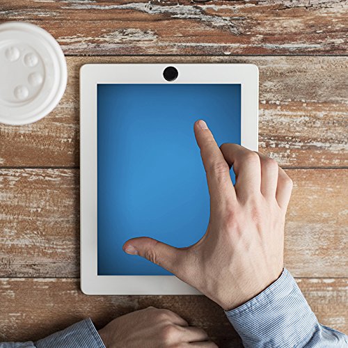 C-SLIDE Peep Webcam Cover 3 Pack | Easy Access Swivel Cover for Webcam Privacy | 1mm Thick High-Grade Durable Plastic | Fits Androids, IPads, Samsungs, Fire Tablets, and More by C-Slide