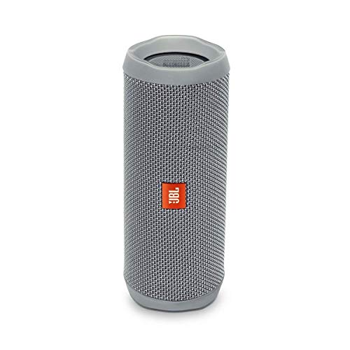 JBL Flip 4, Gray - Waterproof, Portable & Durable Bluetooth Speaker - Up to 12 Hours of Wireless Streaming - Includes Noise-Cancelling Speakerphone, Voice Assistant & JBL Connect+ from Harman Kardon