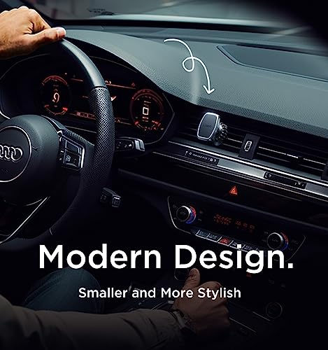 LISEN Magnetic Phone Holder Car Phone Mount Magnetic [Easily Install] Phone Mount for Car [6 Strong Magnets] Cell Phone Holder for Car Case Friendly iPhone Car Holder for All Smartphones & Tablets from LISEN