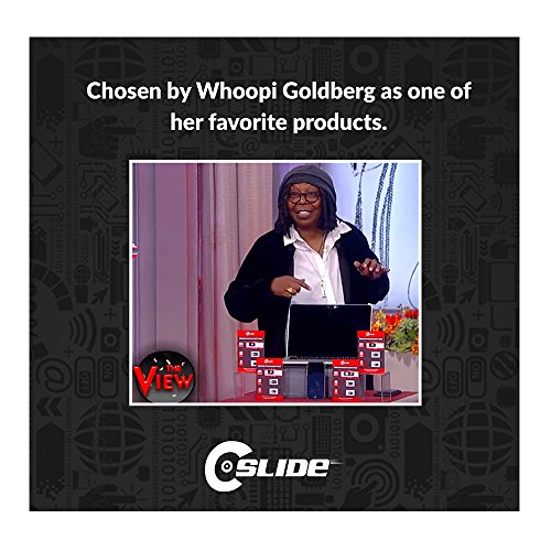 C-SLIDE Peep Webcam Cover 3 Pack | Easy Access Swivel Cover for Webcam Privacy | 1mm Thick High-Grade Durable Plastic | Fits Androids, IPads, Samsungs, Fire Tablets, and More by C-Slide