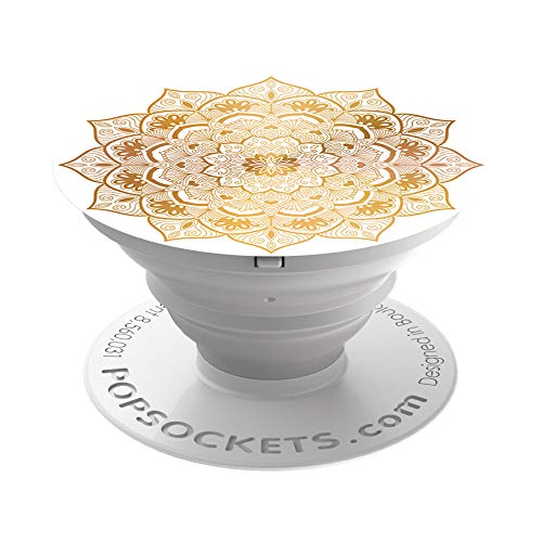 PopSockets: Collapsible Grip and Stand for Phones and Tablets - Golden Silence by PopSockets