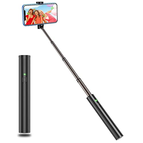 Vproof Monopod Selfie Stick Bluetooth, Lightweight Monopod Aluminum All in One Extendable Monopod Compact Design, Compatible with iPhone 14 Pro Max/14 Pro/14/14 Plus, Galaxy S22 from Vproof