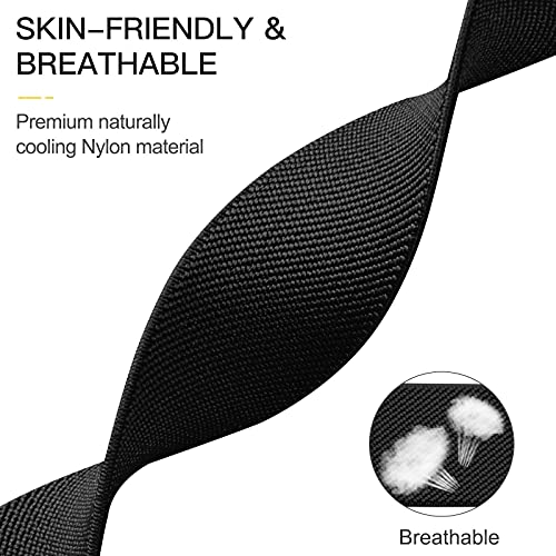 Adorve Compatible with Apple Watch Band 45mm 44mm 49mm 42mm 41mm 40mm 38mm for Men Women, Stretchy Solo Loop Nylon Elastic Braided Sport Replacement Bands for iWatch Utral SE Series 8 7 6 5 4 3 2 1 by Adorve