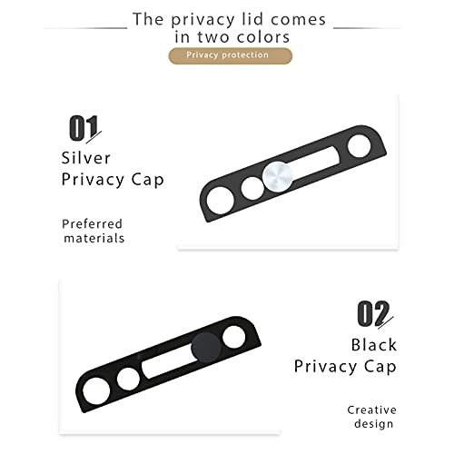 Phone Front Camera Cover,Webcam Cover Compatible for iPhone X/XS/XR/XS Max, iPhone 11/11 Pro/11 Pro Max,iPhone 12/12 Mini /12Pro /12Pro Max,Protect Privacy and Security,Not Affect Face ID(Black) from EYSOFT