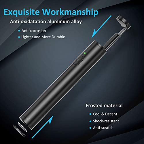 Vproof Monopod Selfie Stick Bluetooth, Lightweight Monopod Aluminum All in One Extendable Monopod Compact Design, Compatible with iPhone 14 Pro Max/14 Pro/14/14 Plus, Galaxy S22 from Vproof
