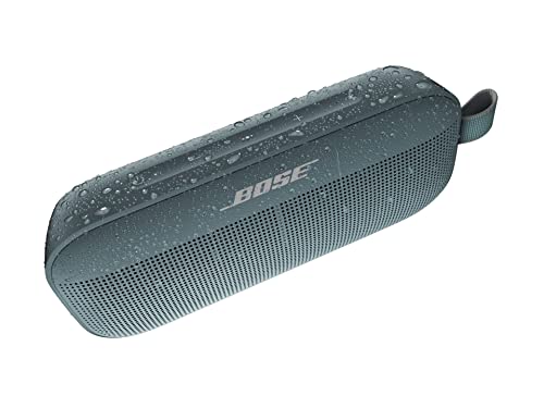 Bose SoundLink Flex Bluetooth Portable Speaker, Wireless Waterproof Speaker for Outdoor Travel - Stone Blue by Bose