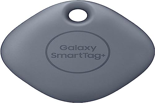 Samsung Galaxy SmartTag+ Plus, 1 Pack, Bluetooth Smart Home Accessory, Attachment to Locate Lost Items, Pair with Phones Android 11 or Higher (Denim Blue) by Samsung