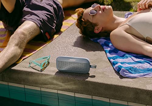 Bose SoundLink Flex Bluetooth Portable Speaker, Wireless Waterproof Speaker for Outdoor Travel - Stone Blue by Bose