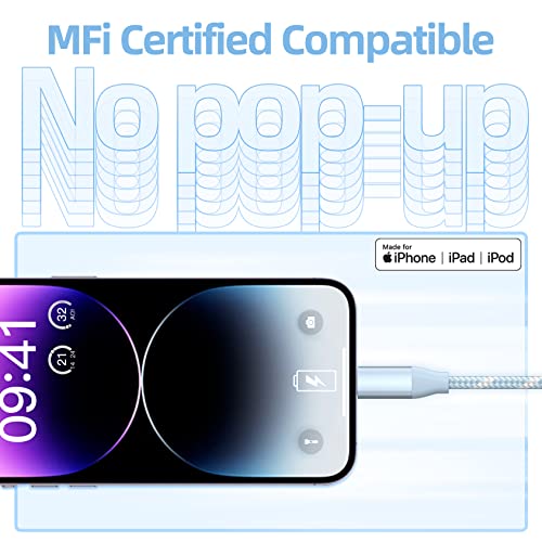 USB C to Lightning Cable 3 Pack 6FT Apple MFi Certified iPhone Charger Fast Charging Type c to Lightning Cable iPhone Fast Charger for iPhone 14 13 12 11 Pro Max Xr Xs 8 and More from GHEREL