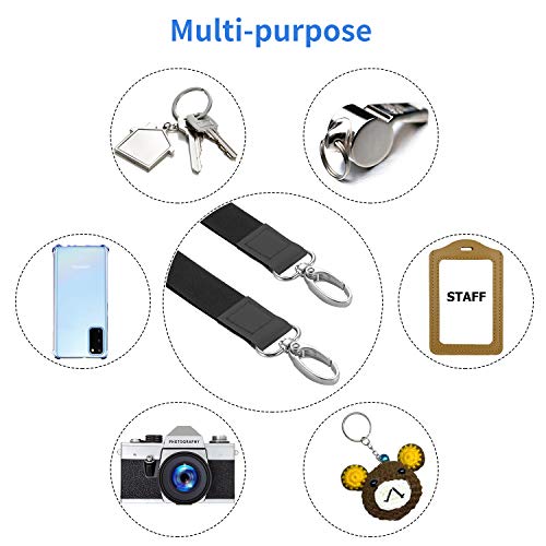 OUTXE Phone Lanyard - 4Ã Pads, 1Ã Adjustable Neck Strap, 1Ã Wrist Strap, Nylon Phone Lanyard Compatible with All Smartphone by 